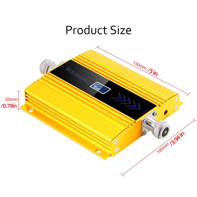 GSM 2G 3G 4G Mobile Phone LTE Cellular Booster Mobile Signal Repeater Mobile Phone Repeater DCS Lpda/ US Pulg