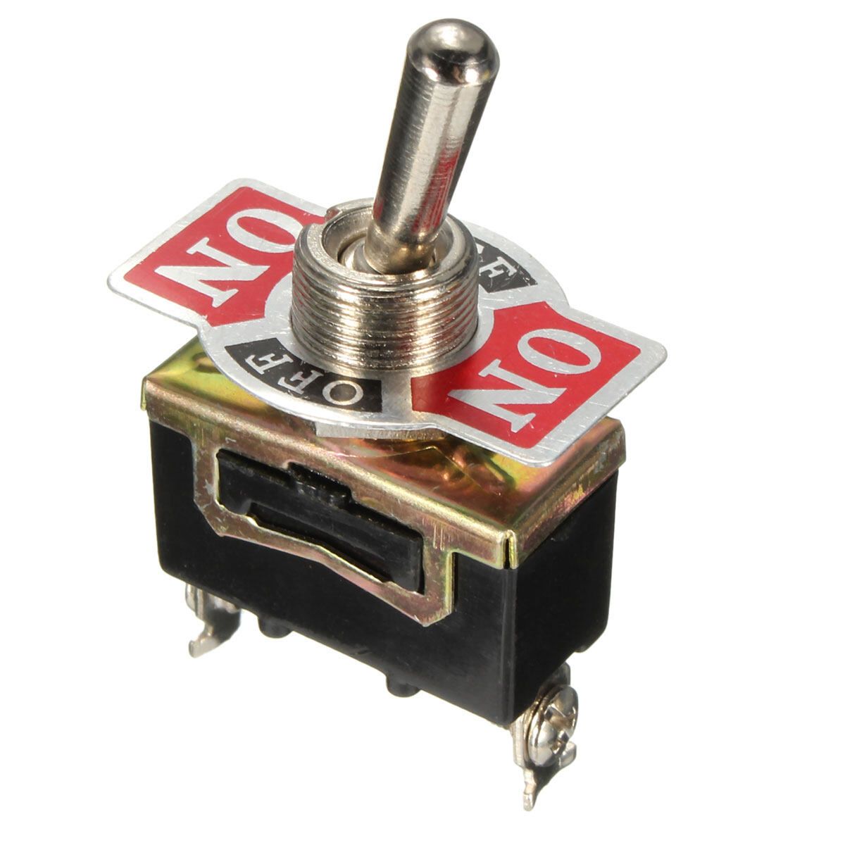 Heavy Duty Toggle Flick Switch ON/OFF Car Dash Light Metal SPDT 12V 15A