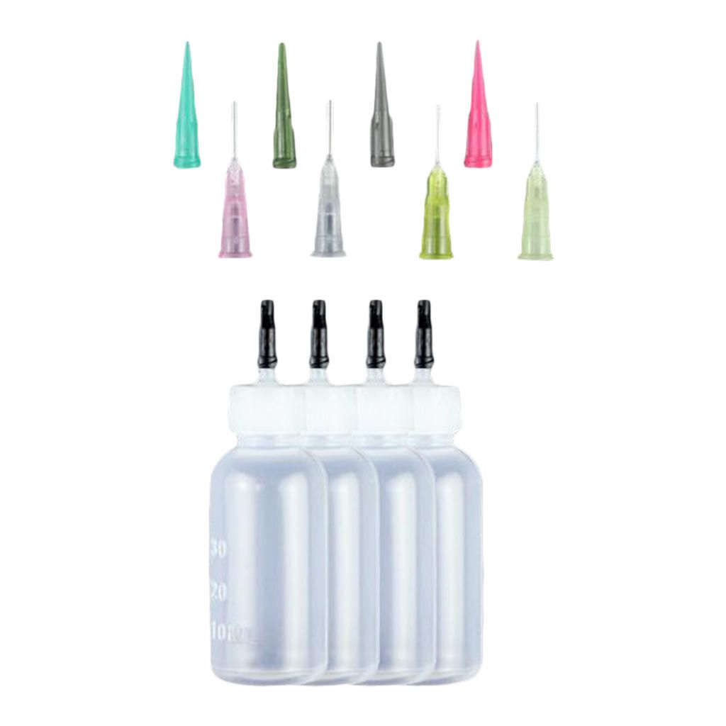 Empty Ink Oil  Bottles Precision  Dropper Dispensing