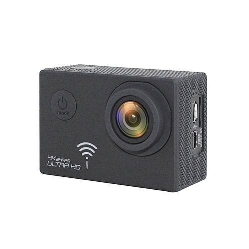 2.0 Inch Screen 170 Degree Wide Angle Action Camera 4K Wifi(Black)