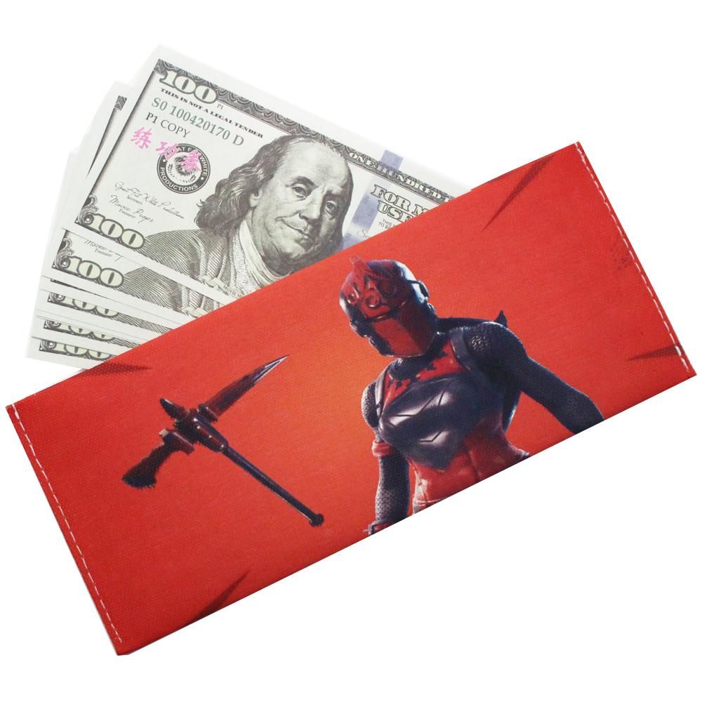 Fashion Game Money Purse Wallet Printing for Kids Young Men PU
