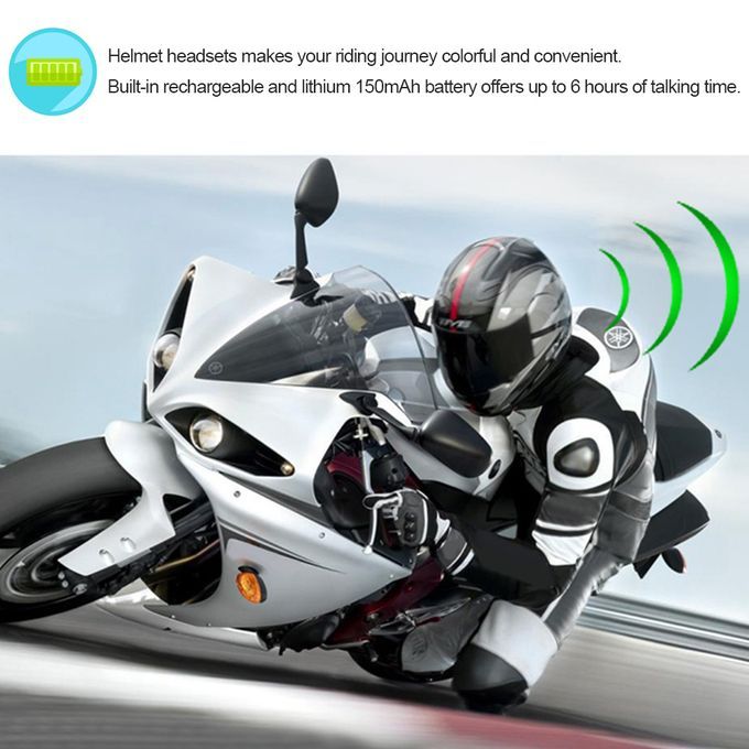 Motorcycle Motorbike Helmet  Headsets Wireless Headphones