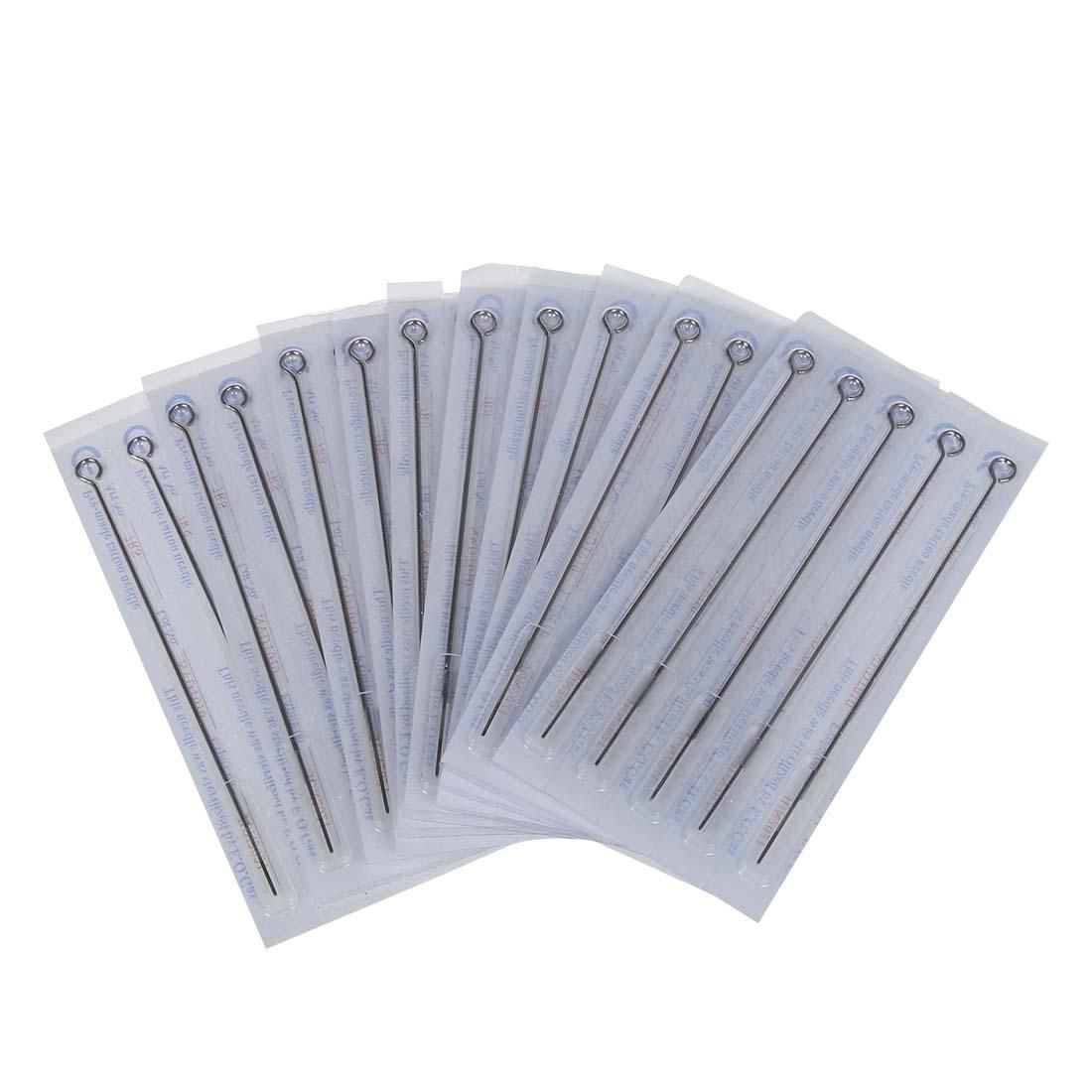 50x TATTOO NEEDLE 3RL ROUND LINER STAINLESS