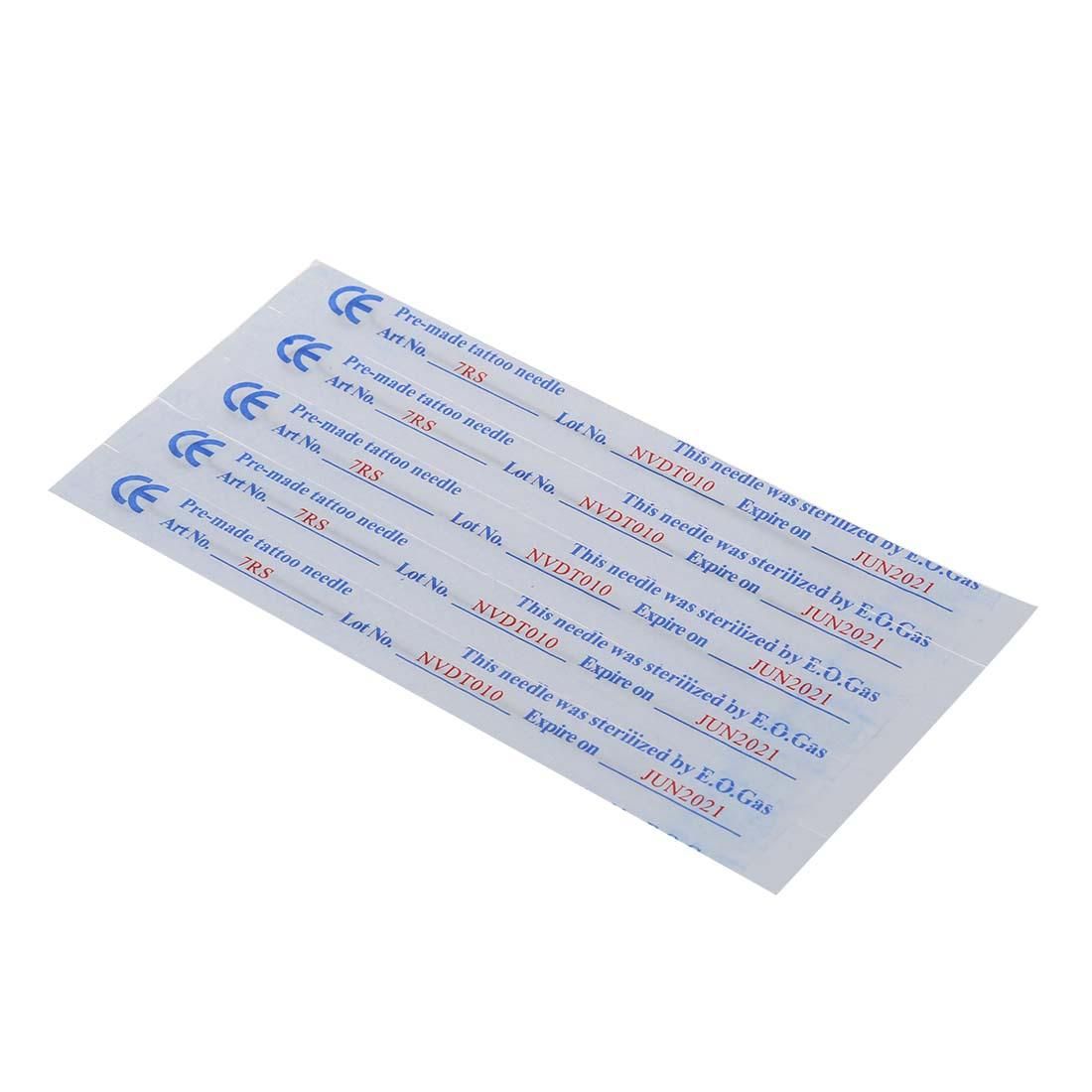 50x TATTOO NEEDLE 3RL ROUND LINER STAINLESS