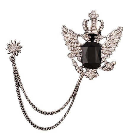Eagle Design Men's Chain Brooch