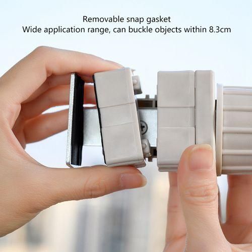 3Pcs Window Frame Clothes Hanging Rack Portable