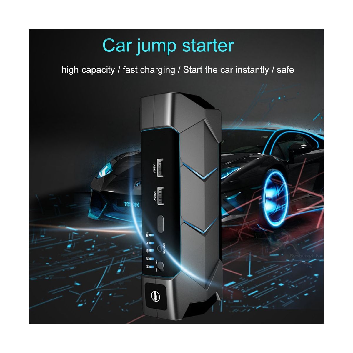 Car Jump Starter  12V 1500A Car Starting Device