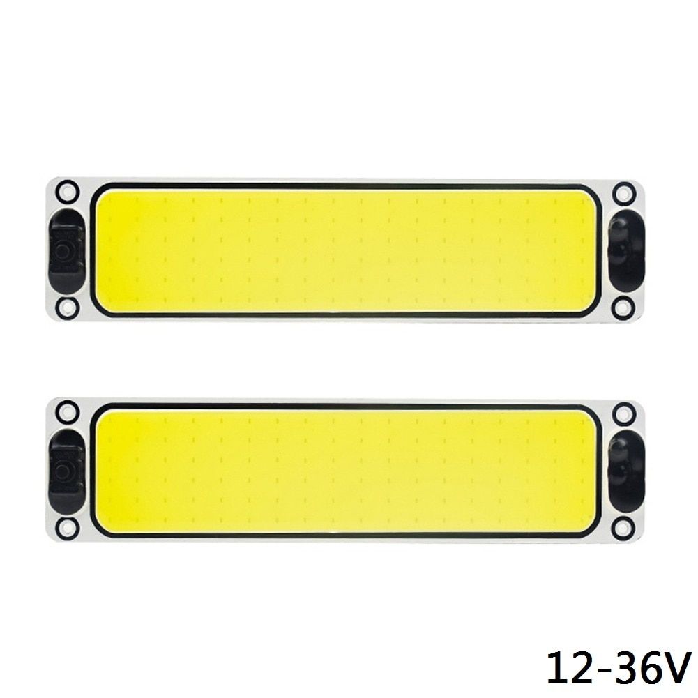 2pcs  Cob 108 SMD Led 12v 24v Panel Dome Lamp Auto Car Interior Reading Plate Light Roof Ceiling