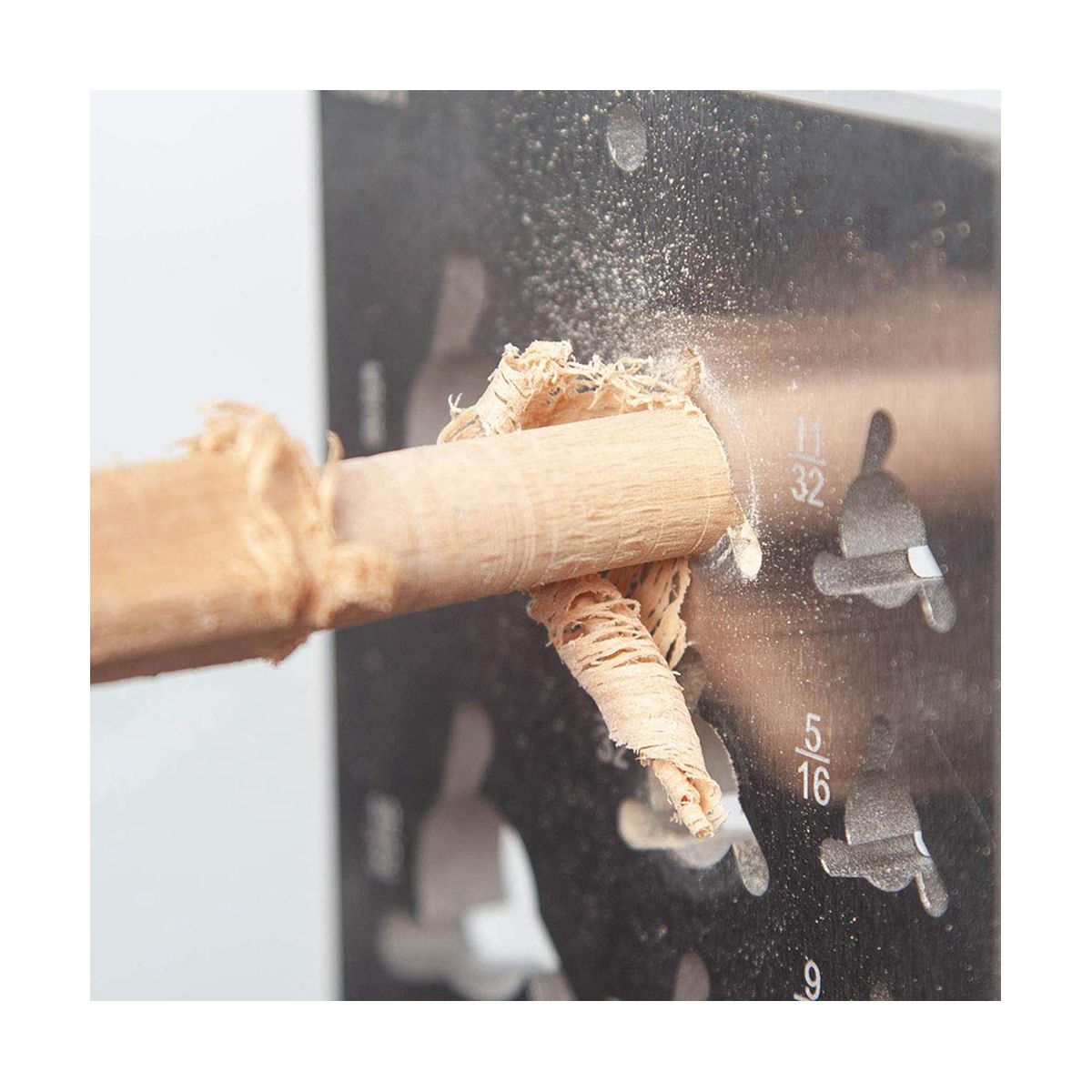 High Speed Steel Dowel Plate 17 Holes (English System) Steel Dowel Plate Plum Bossom Holes Dowel Maker