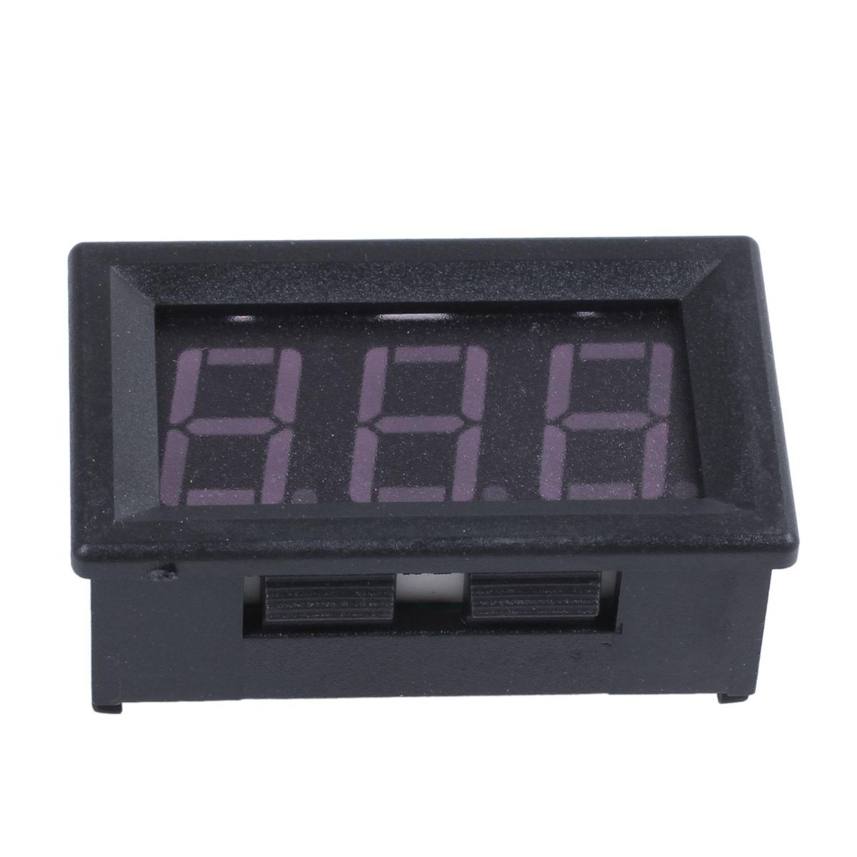 DC 0-99.9V 3 Wire LED Digital Display Panel Volt Meter Voltage Voltmeter Car Motor - RED