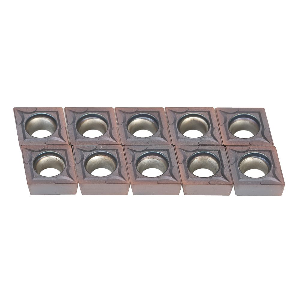 10pcs/box CCMT09T304 VP15TF Carbide Inserts CCMT 09 T3 /
