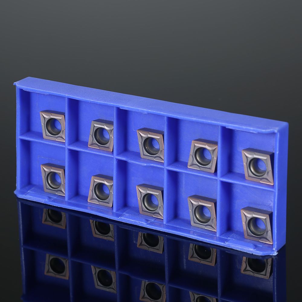 10pcs/box CCMT09T304 VP15TF Carbide Inserts CCMT 09 T3 /