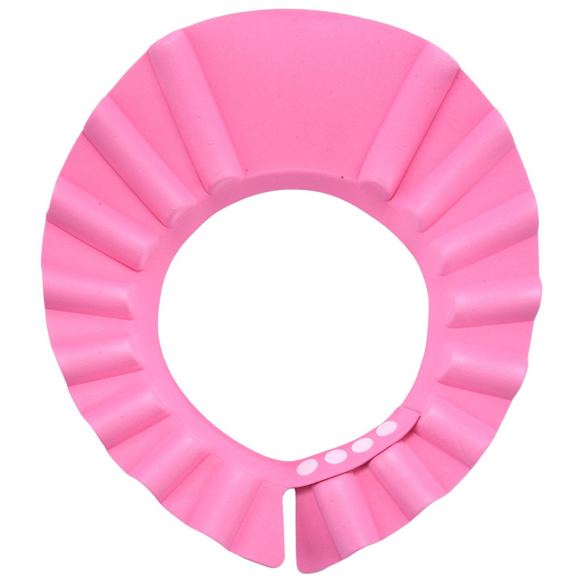 1 PCS Adjustable Soft Baby Kids child Children Shampoo Bath Shower wash hair Waterproof Eye Shield Cap Hat Shield sun cap Tub Bathtub Visor for Toddler (pink)