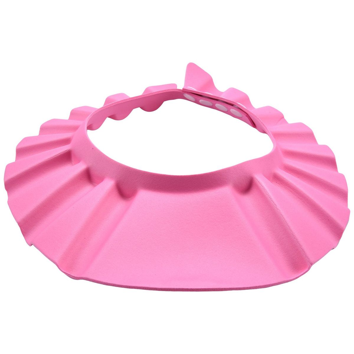 1 PCS Adjustable Soft Baby Kids child Children Shampoo Bath Shower wash hair Waterproof Eye Shield Cap Hat Shield sun cap Tub Bathtub Visor for Toddler (pink)