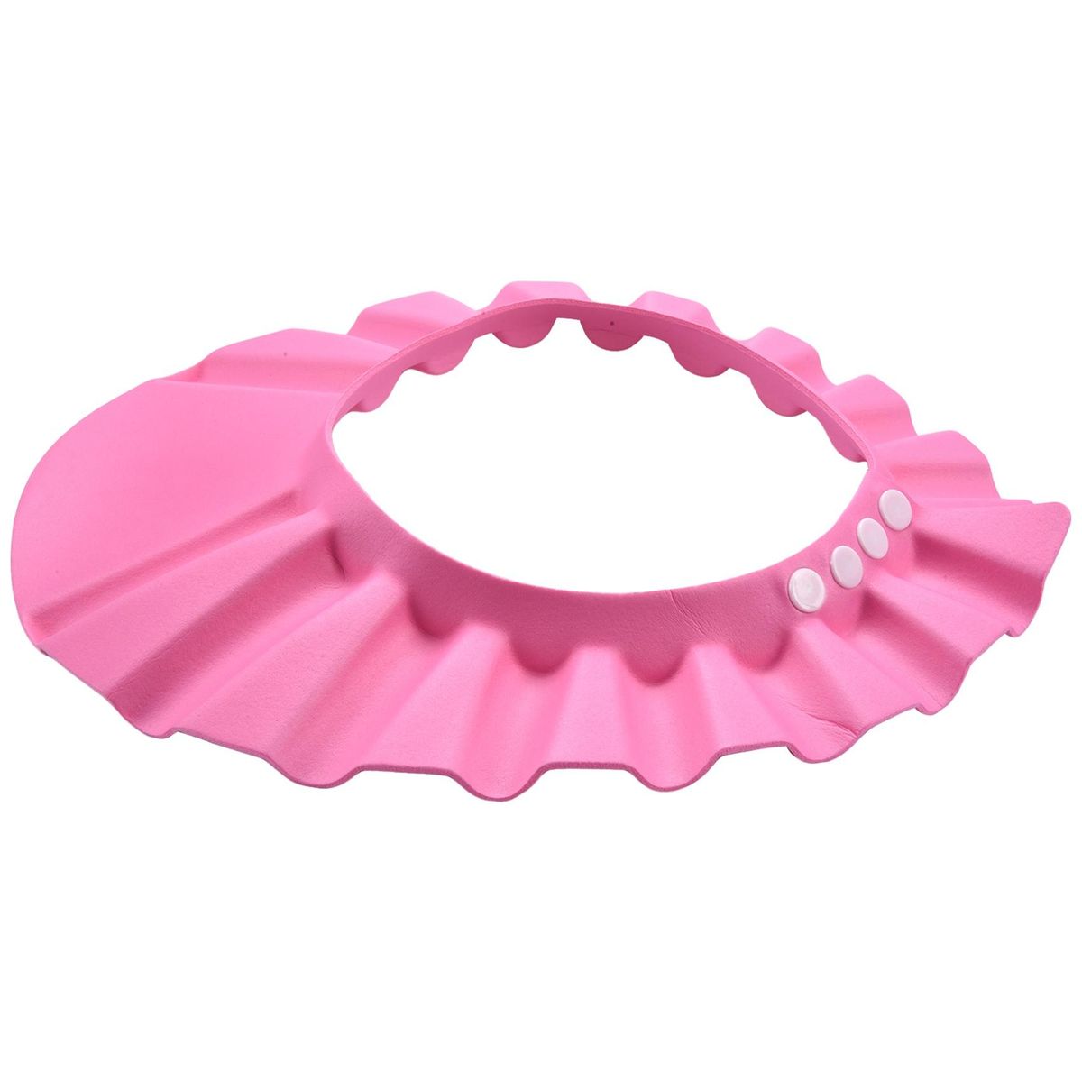 1 PCS Adjustable Soft Baby Kids child Children Shampoo Bath Shower wash hair Waterproof Eye Shield Cap Hat Shield sun cap Tub Bathtub Visor for Toddler (pink)