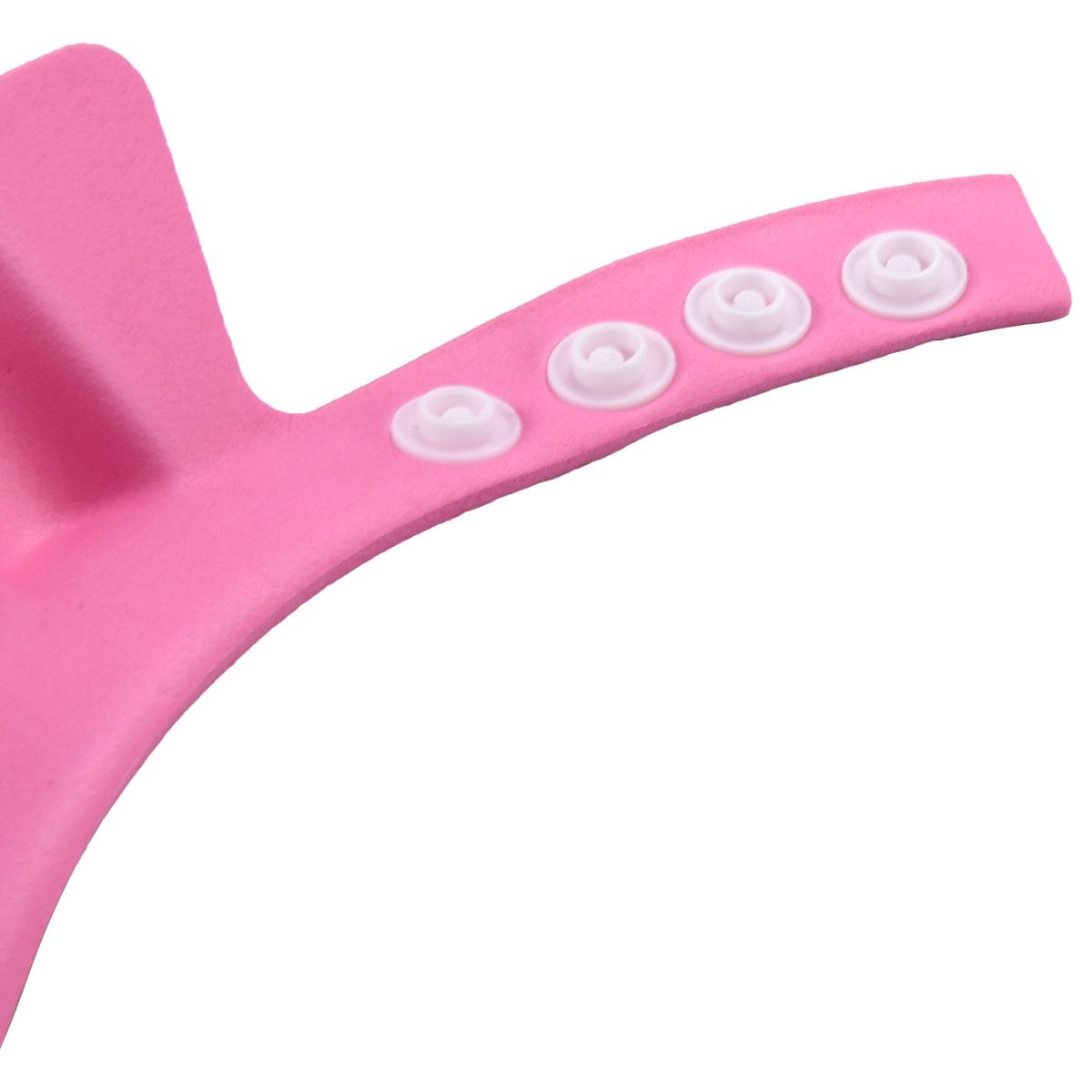 1 PCS Adjustable Soft Baby Kids child Children Shampoo Bath Shower wash hair Waterproof Eye Shield Cap Hat Shield sun cap Tub Bathtub Visor for Toddler (pink)