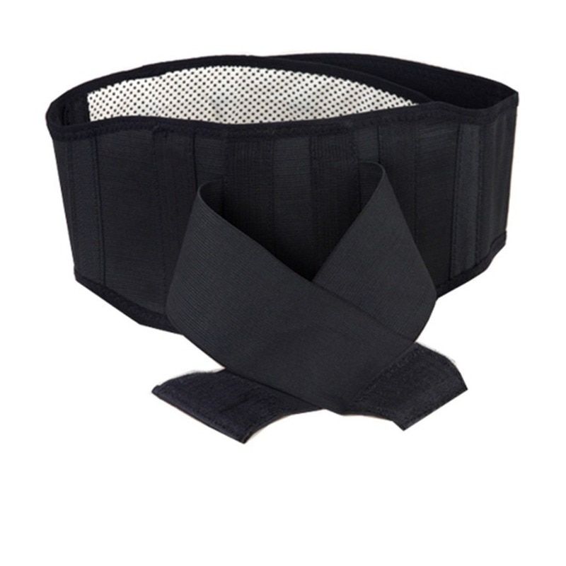 Waist  Support Belt Tourmaline Self-heating Magnetic Therapy Waist Belt Lumbar Support Back Support  Double Banded-BH84-XL