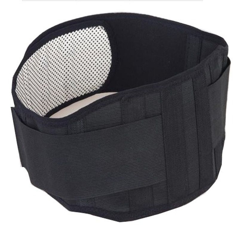 Waist  Support Belt Tourmaline Self-heating Magnetic Therapy Waist Belt Lumbar Support Back Support  Double Banded-BH84-XL
