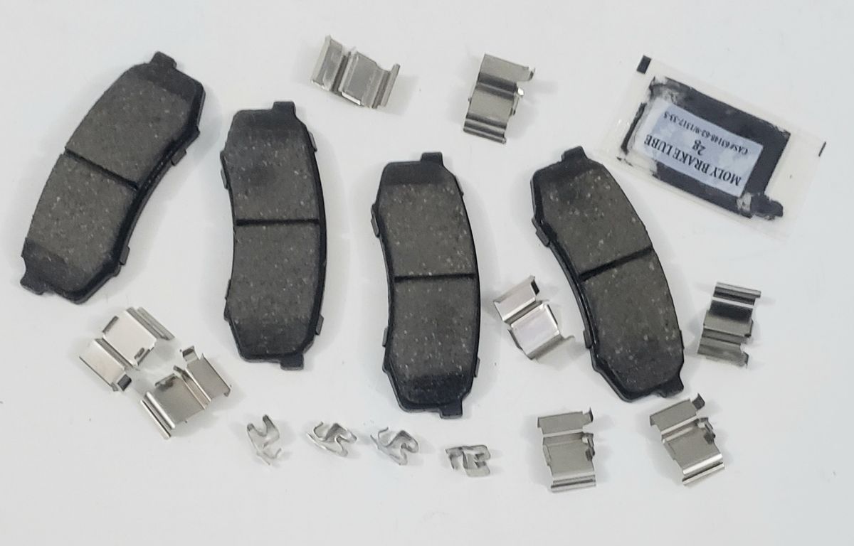 ZD 606 QUICK STOP CERAMIC REAR BRAKE PAD SET