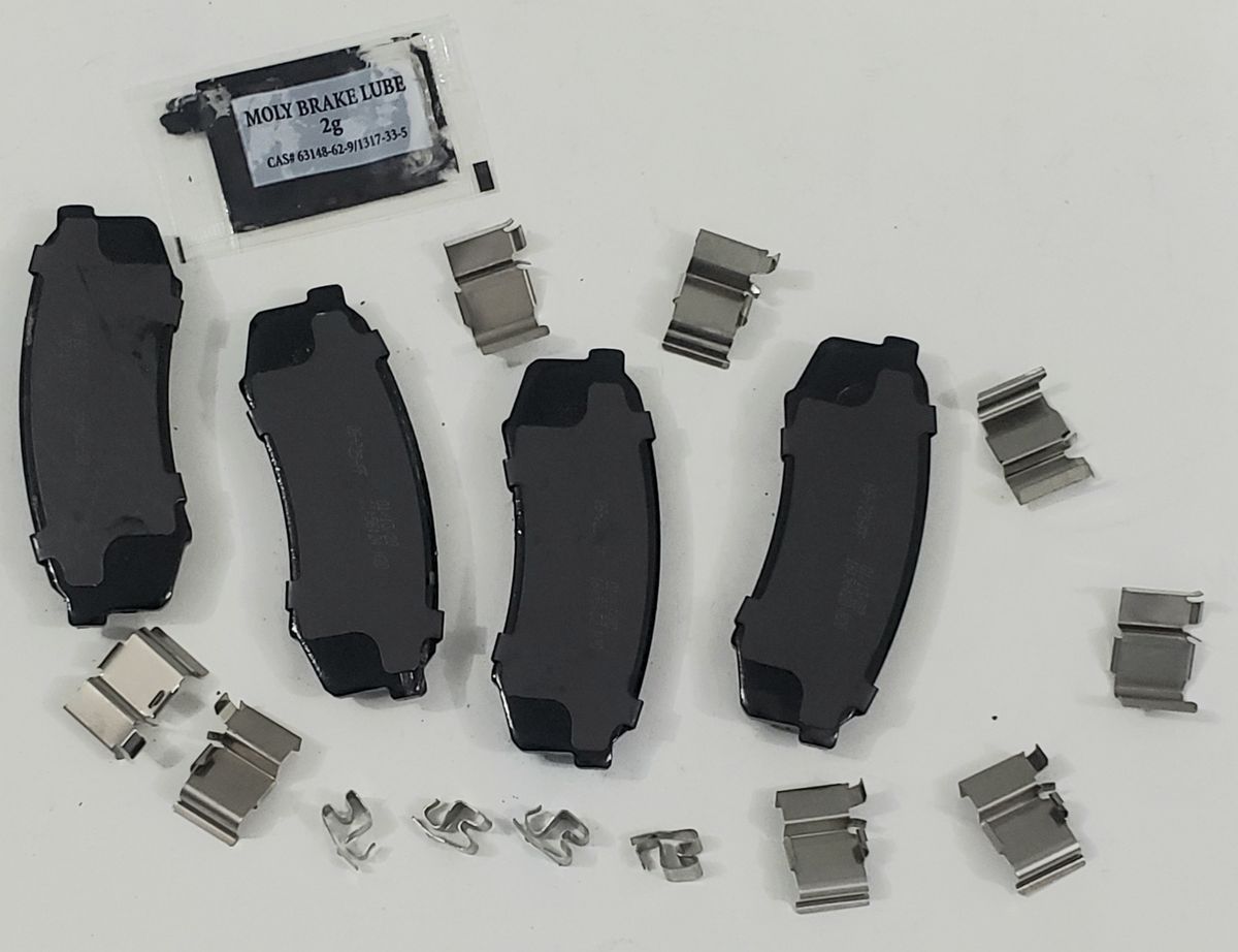 ZD 606 QUICK STOP CERAMIC REAR BRAKE PAD SET