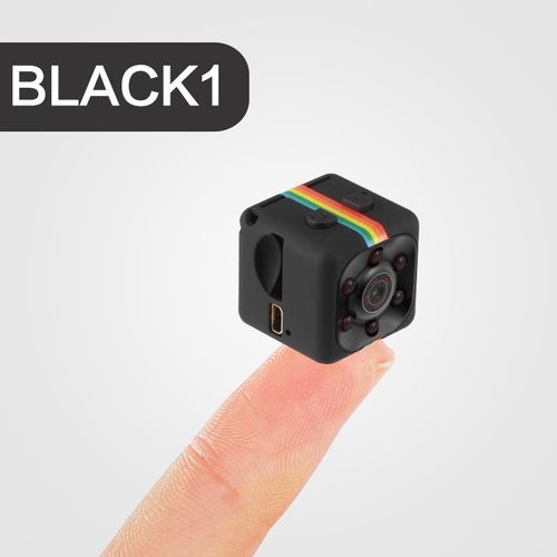Camera SQ11 PRO Mini Camera HD 1080P Camara Espia Secrcamera Support Hiden TFcard PK SQ16 SQ13 SQ12 SQ8  SQ19 SQ6 (720 P)(Black)