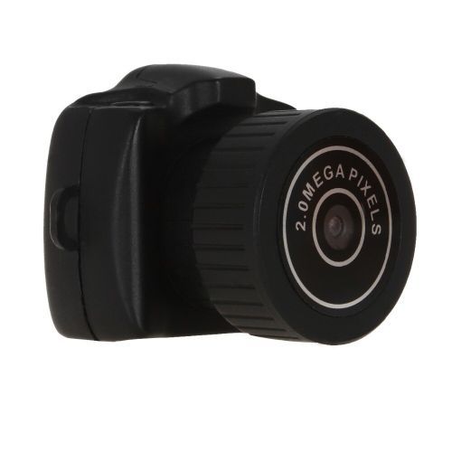 Hot Y2000 Micro Mini HD CMOS2.0 Mega Pixel PockVideo Audio Digital Camera 480P DV DVR Camercorder Support MicroSD/TF( )