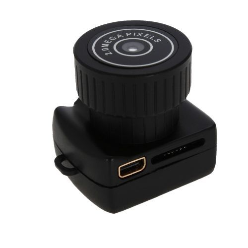 Hot Y2000 Micro Mini HD CMOS2.0 Mega Pixel PockVideo Audio Digital Camera 480P DV DVR Camercorder Support MicroSD/TF( )