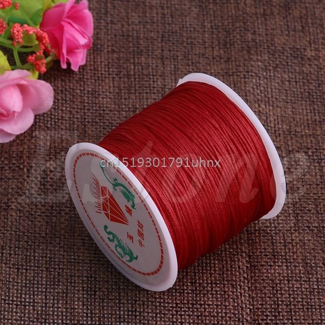 45m Rope Nylon Chinese Knot Cord Macrame Bead Brai