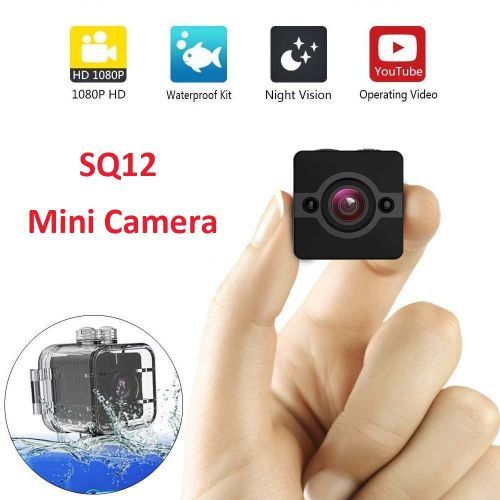 SQ12 Waterproof Mini Camera New Version SQ11 Full HD 1080P Mini DVR Night Vision Camcorder Motion Sensor TV Out Camera Espion ( SQ12 With 32GB Card)( )