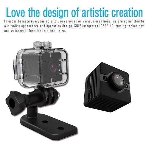 SQ12 Waterproof Mini Camera New Version SQ11 Full HD 1080P Mini DVR Night Vision Camcorder Motion Sensor TV Out Camera Espion ( SQ12 With 32GB Card)( )