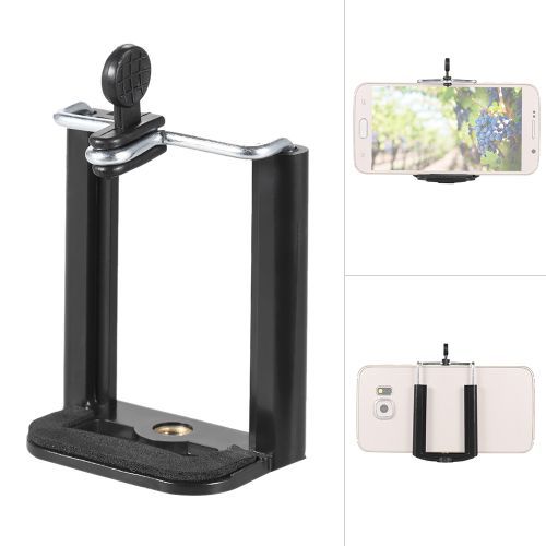 Adjustable Extendable Phone Holder Clip With 1/4