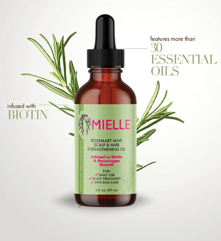Rosemary Mint Scalp & Hair Strengthening Oil