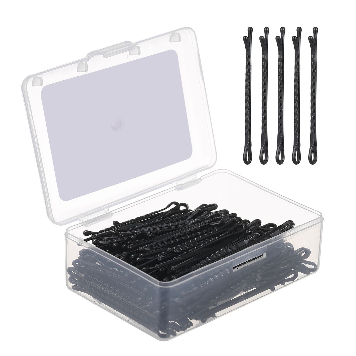 Metal Hair Clips About 150pcs Bobby Pins With Plastic