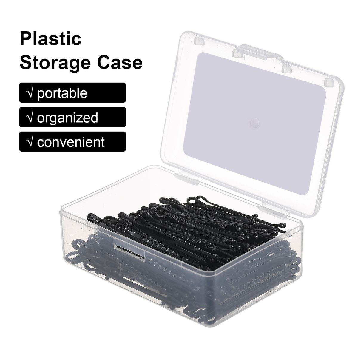 Metal Hair Clips About 150pcs Bobby Pins With Plastic