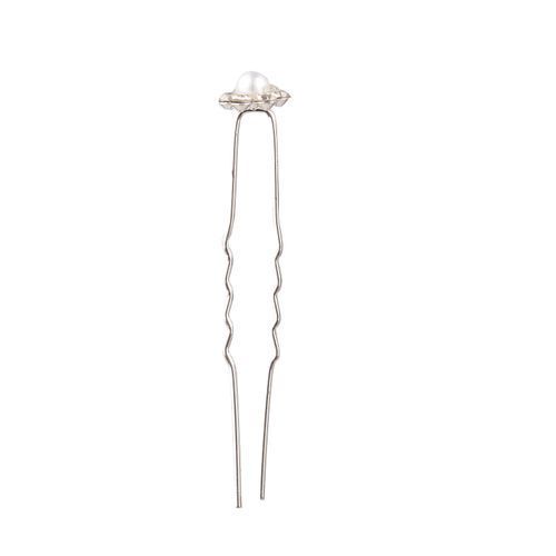 40pcs Bridal Clear Crystal Rhinestone U-shaped Hair Pins