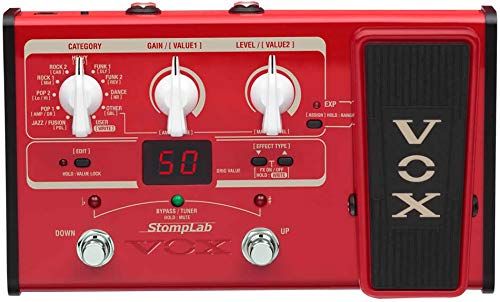 VOX StompLab 2B MultiEffects Modeling Pedal With Expression