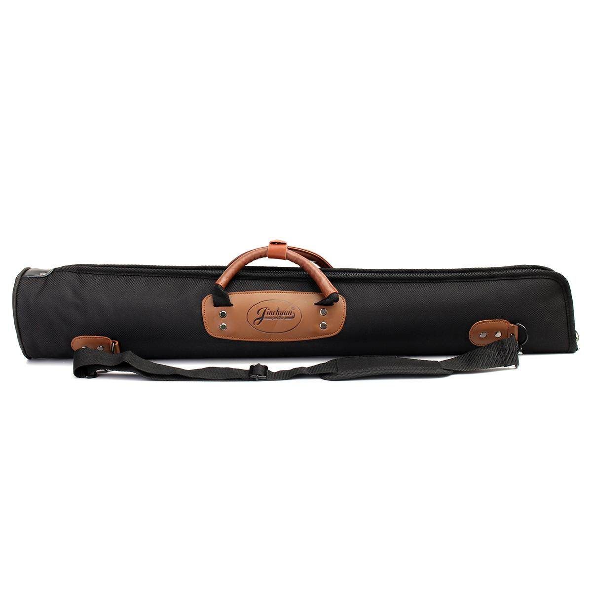 New Oxford Cloth Clarinet Oboe Straight Soprano Saxophone Sax Gig Bag Case Black C 26X43mm