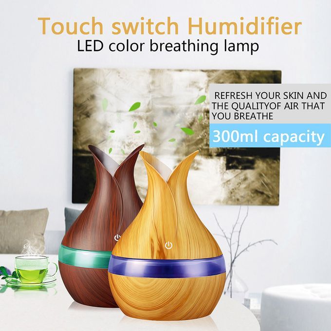300ml Air Humidifier USB Air Diffuser Essential Oil