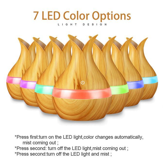 300ml Air Humidifier USB Air Diffuser Essential Oil