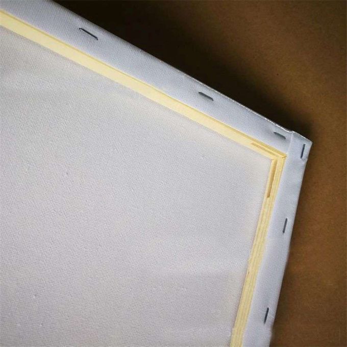 White Blank Canvas Board Wooden Frame For Oil / Acrylic Painting