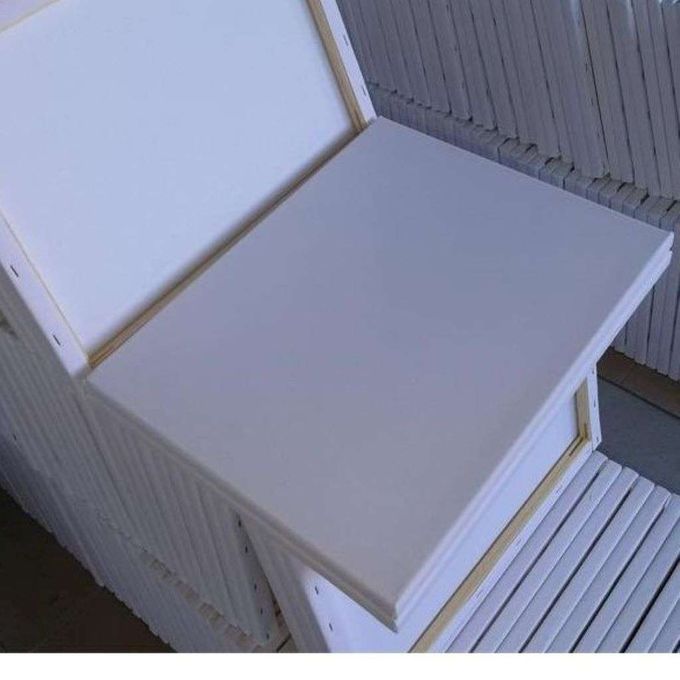 White Blank Canvas Board Wooden Frame For Oil / Acrylic Painting
