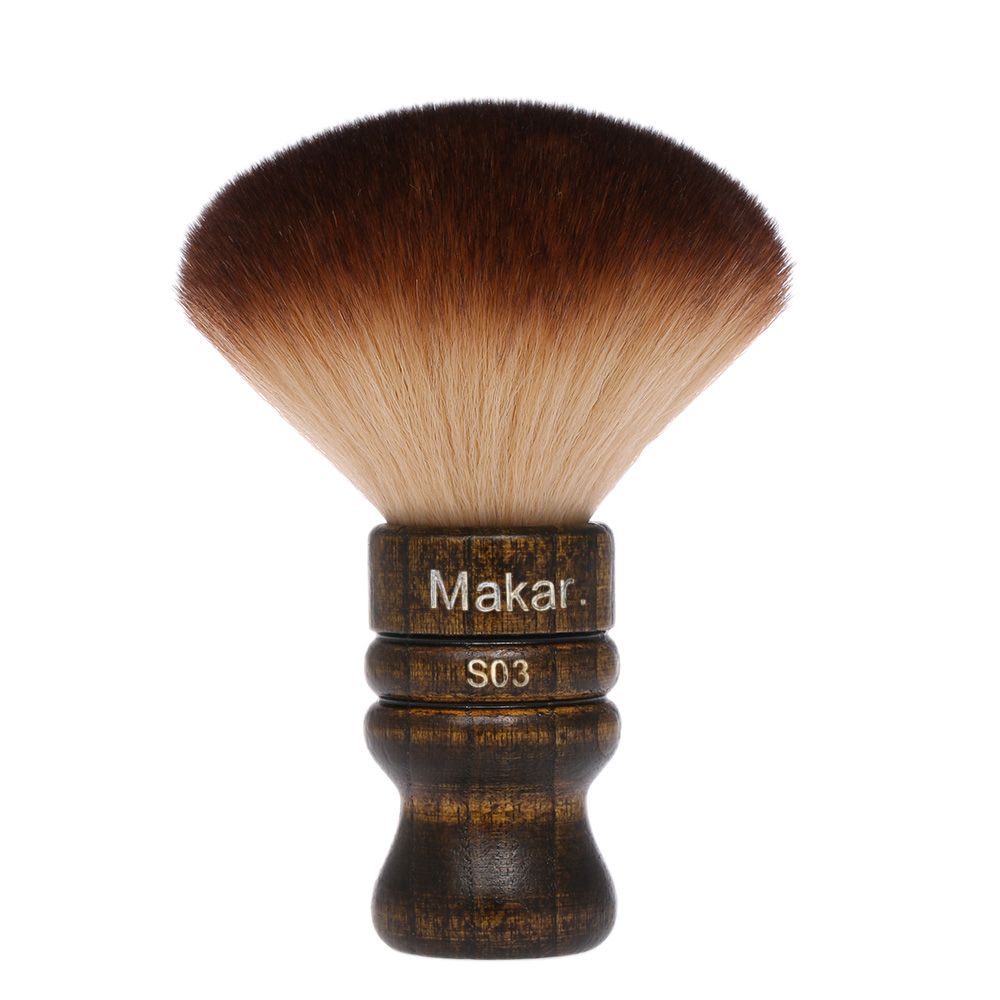 Soft Barber Neck Face Duster Brush Cleaning Hairbrush Hair