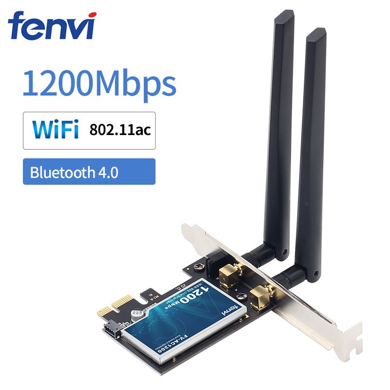 Dual Band 1200Mbps Wireless PCI-e Desktop 802.11ac Wlan