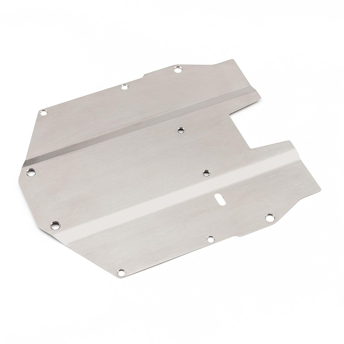 Chassis Armor Protector Skid Plate Remote Control Car Upgrades Parts Stainless Steel Replacement For Yikong DF7 1/7 Short Course Truck
