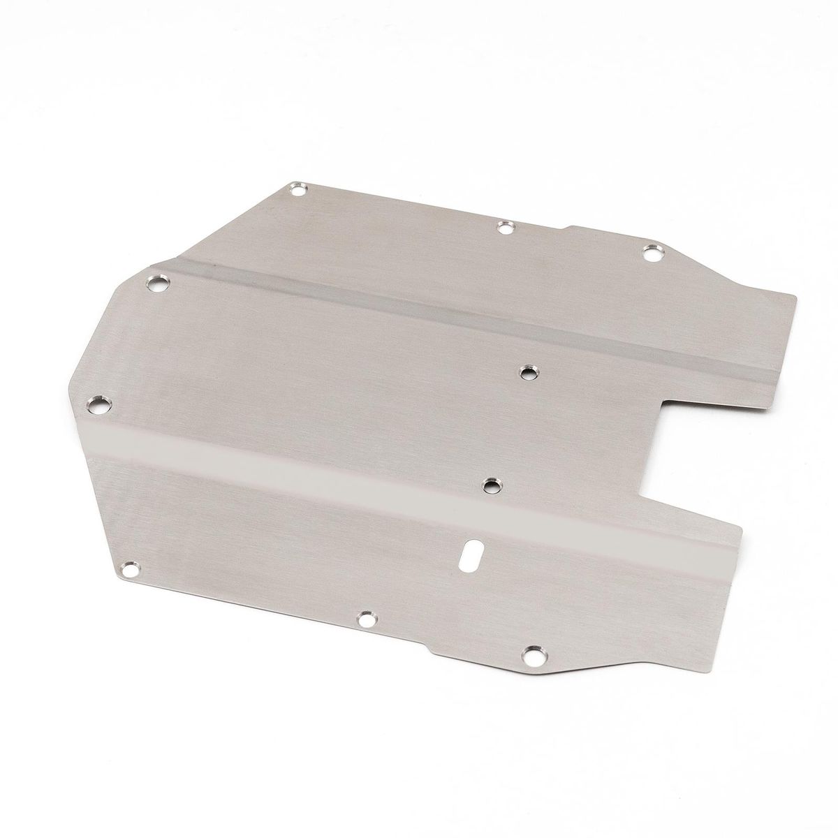 Chassis Armor Protector Skid Plate Remote Control Car Upgrades Parts Stainless Steel Replacement For Yikong DF7 1/7 Short Course Truck