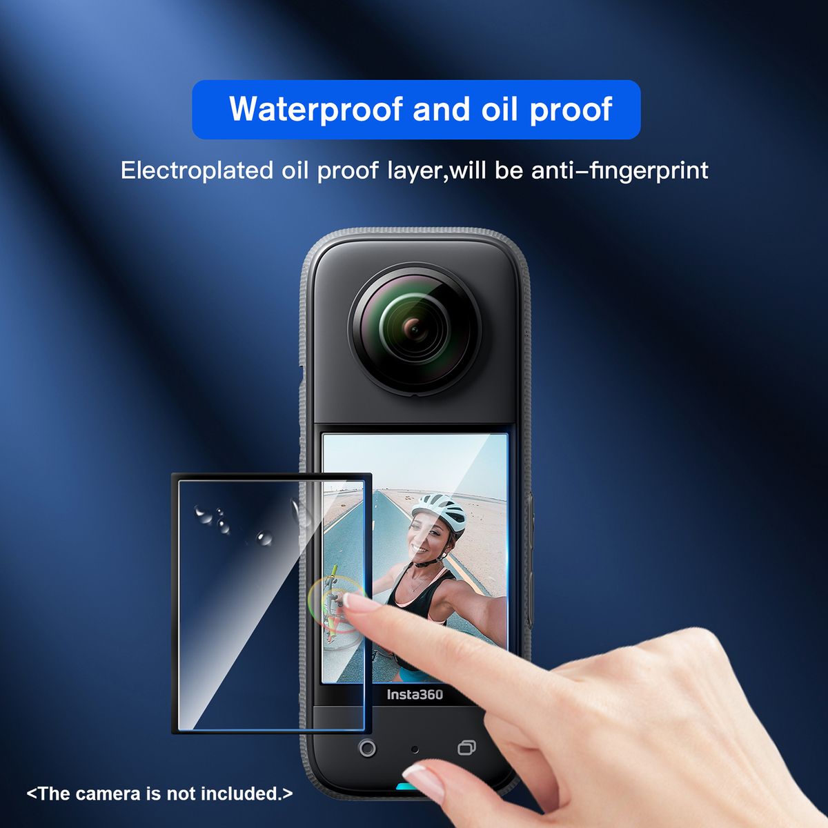 2Pcs Camera Screen Protector For Insta360 X3 Screen
