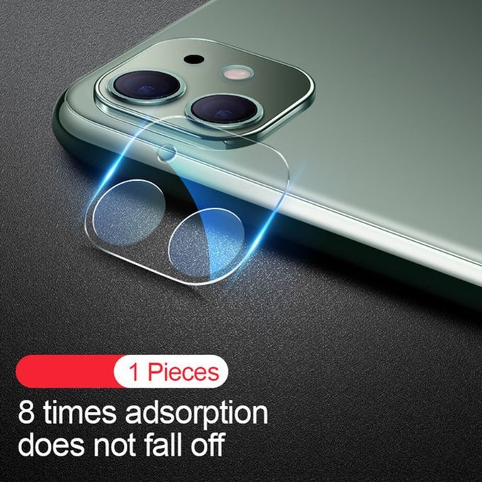 Full Transparent Rear   Film Rear  Amera Prote Tion Ring Tempered Gl  Anti-fingerprint HD S Rat H Resistant For IPhone-Transparent-For IPhone11