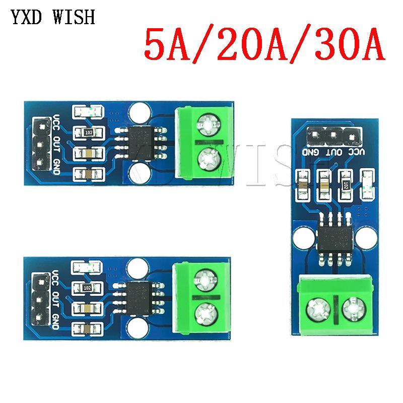 5pcs Lot ACS712 Hall Current Sensor Module 5A 20A 30A