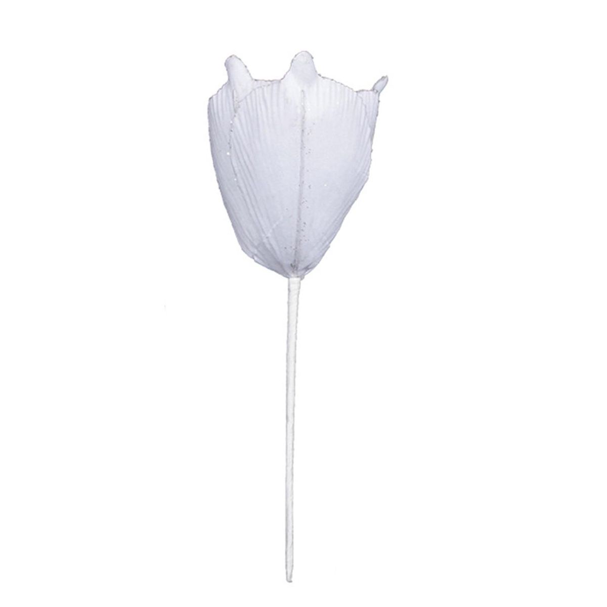 Attractive Glitter Powder Flower Sparkling Festive Christmas for Trees White