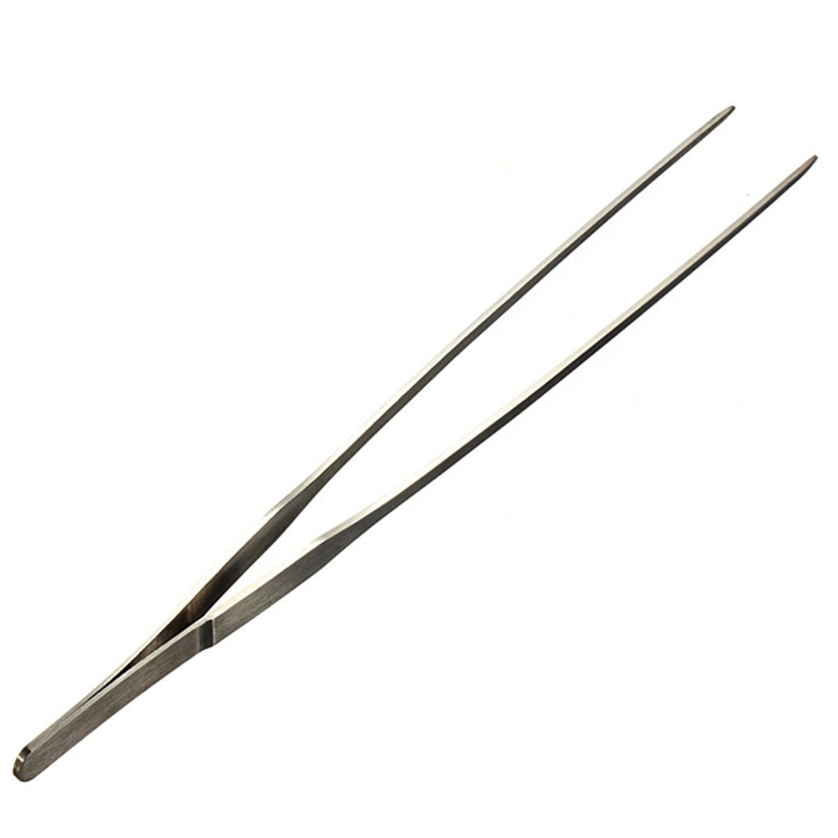 27CM Aquarium Plant Reef Tank Long Straight Tweezer Clip Scissor Stainless Steel